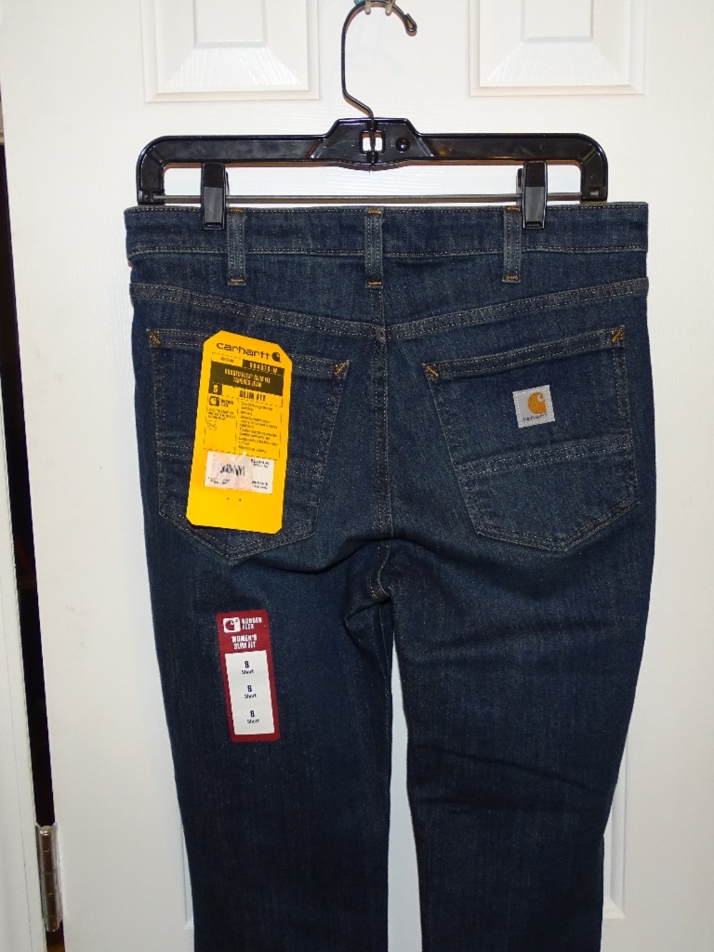 NWT Womens Carhartt Womens Rugged Flex Slim Fit Jean